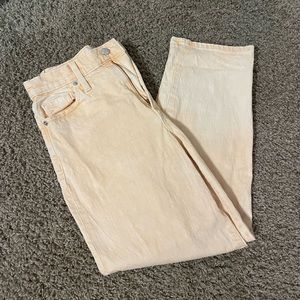 Light orange jeans size 2/4
